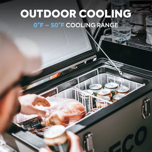 ICECO | 47.5QT VL45 Portable Fridge Single Zone Freezer With Magnetic Power Bank