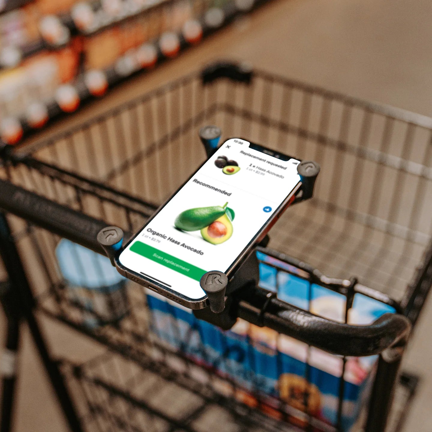 RAM MOUNTS | RAM X-Grip Large Phone Mount with Low-Profile Medium Tough-Claw