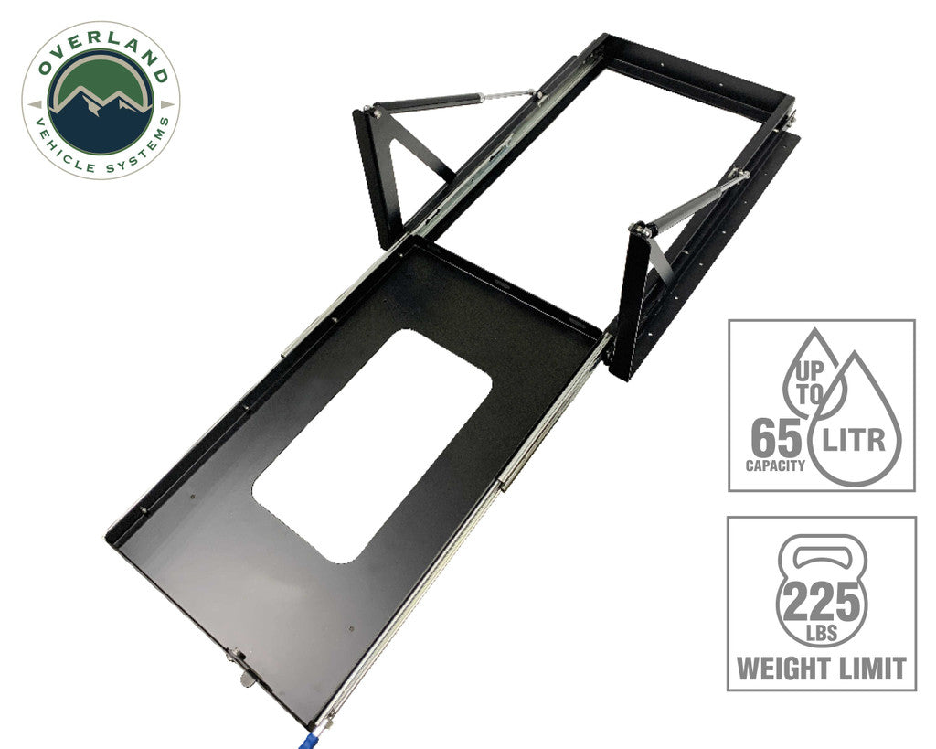 OVERLAND VEHICLE SYSTEMS | Refrigerator Tray With Slide and Tilt Size Small (25049801)