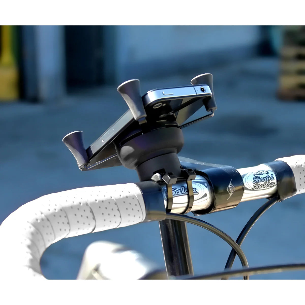 RAM MOUNTS | RAM X-Grip Phone Mount with RAM EZ-On/Off Bicycle Base