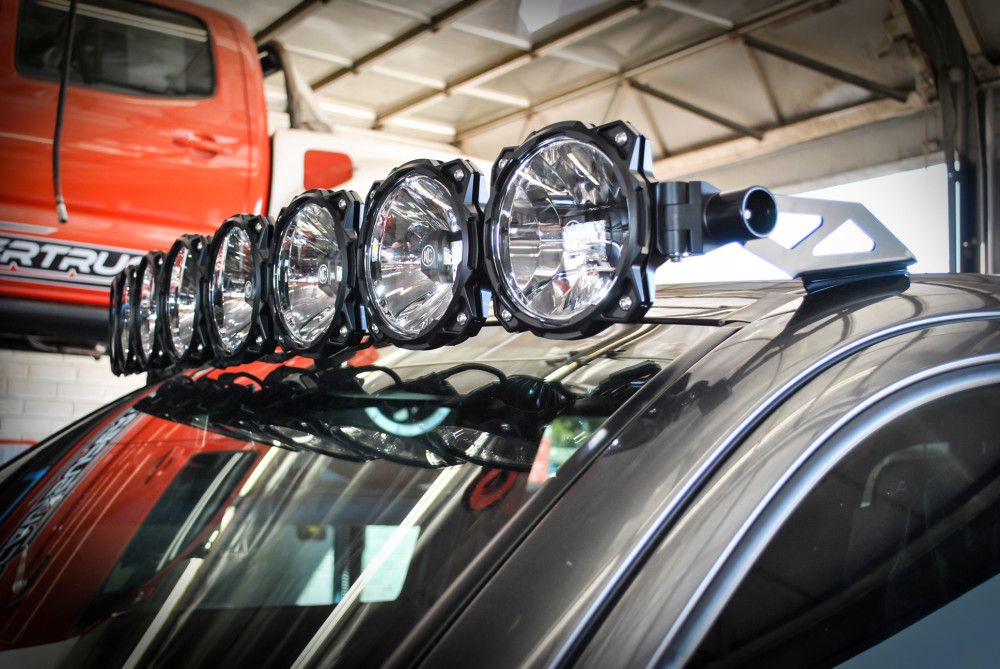 KC HILITES | Tacoma 3rd & 2nd Gen 2005-2023 50" Pro6 Gravity LED 8 Light Bar System 160W Combo Beam (91331)