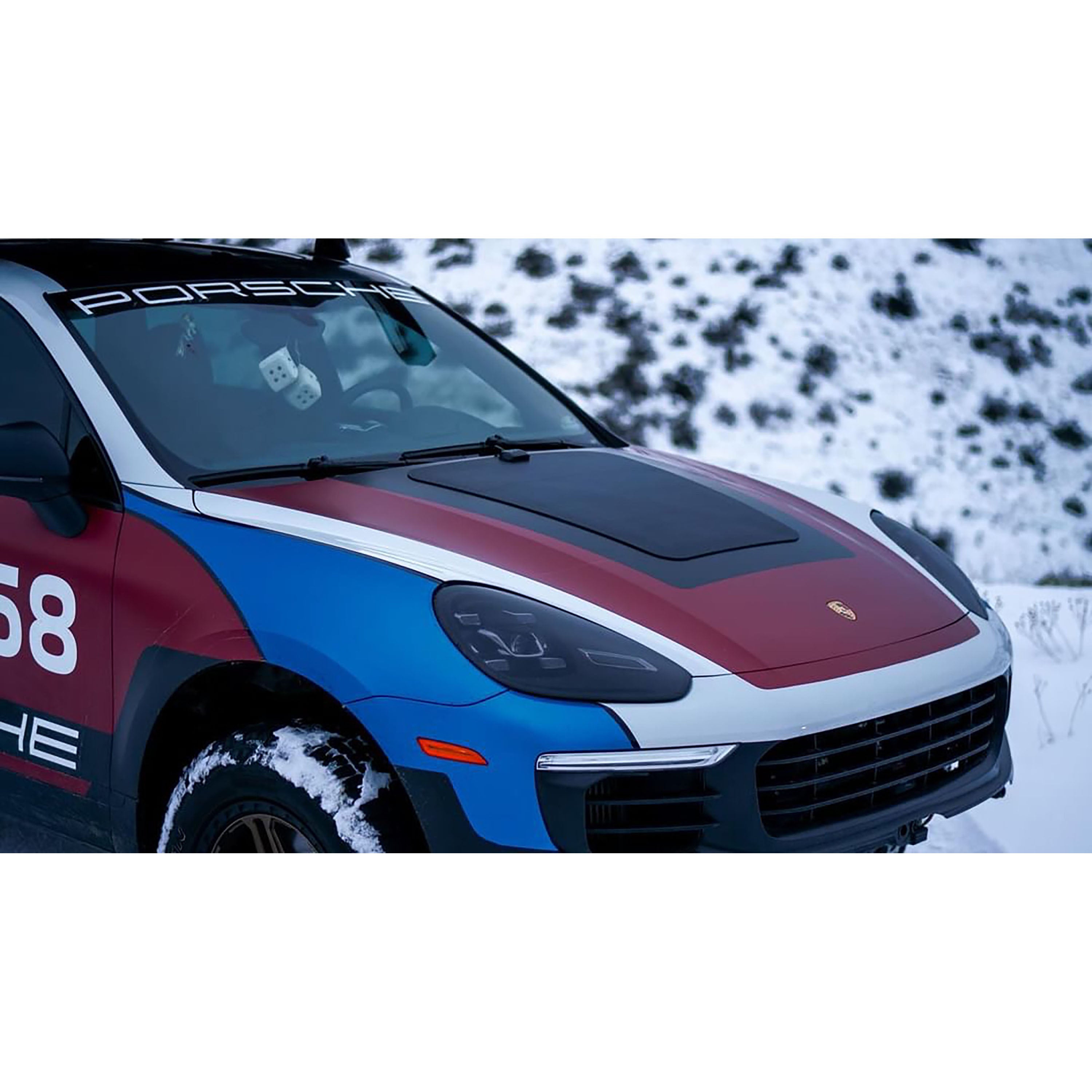 CASCADIA 4X4 | Porsche Cayenne 2003-2017 VSS System 65 Watt Hood Solar Panel