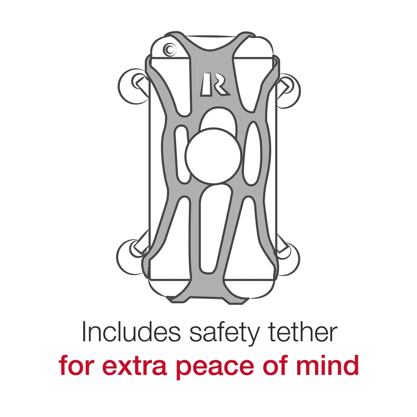 RAM MOUNTS | RAM X-Grip Large Phone Mount with RAM Tough-Strap Handlebar Base