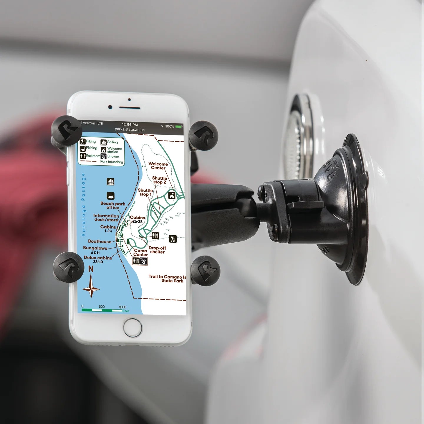 RAM MOUNTS | RAM X-Grip Phone Mount with RAM Twist-Lock Suction Cup