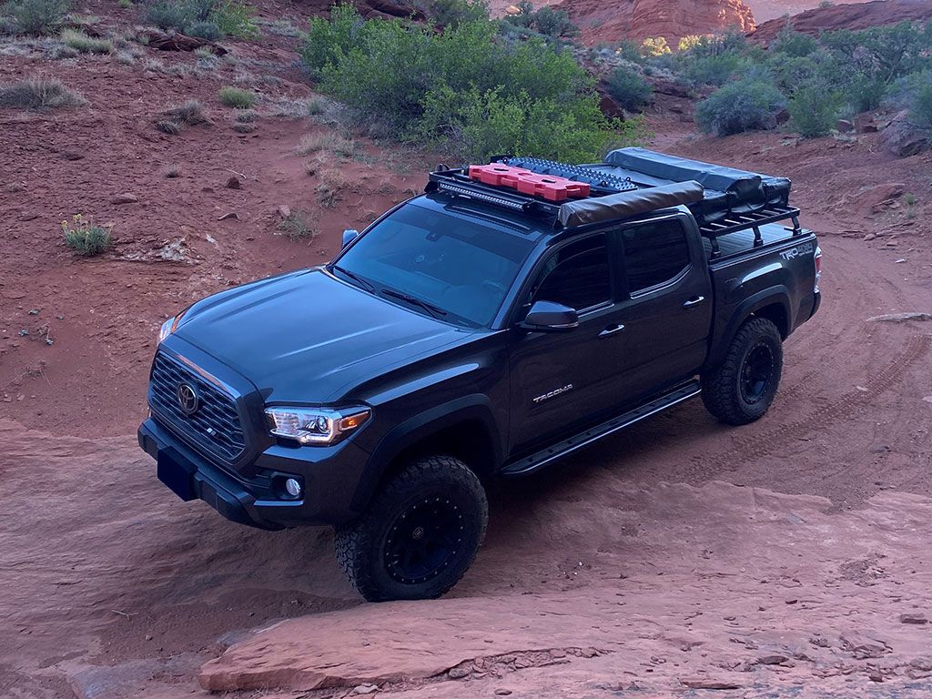 FRONT RUNNER | Tacoma 3rd & 2nd Gen Retrax 2005-Current Slimline II Load Bed Rack Kit (KRTT958T)