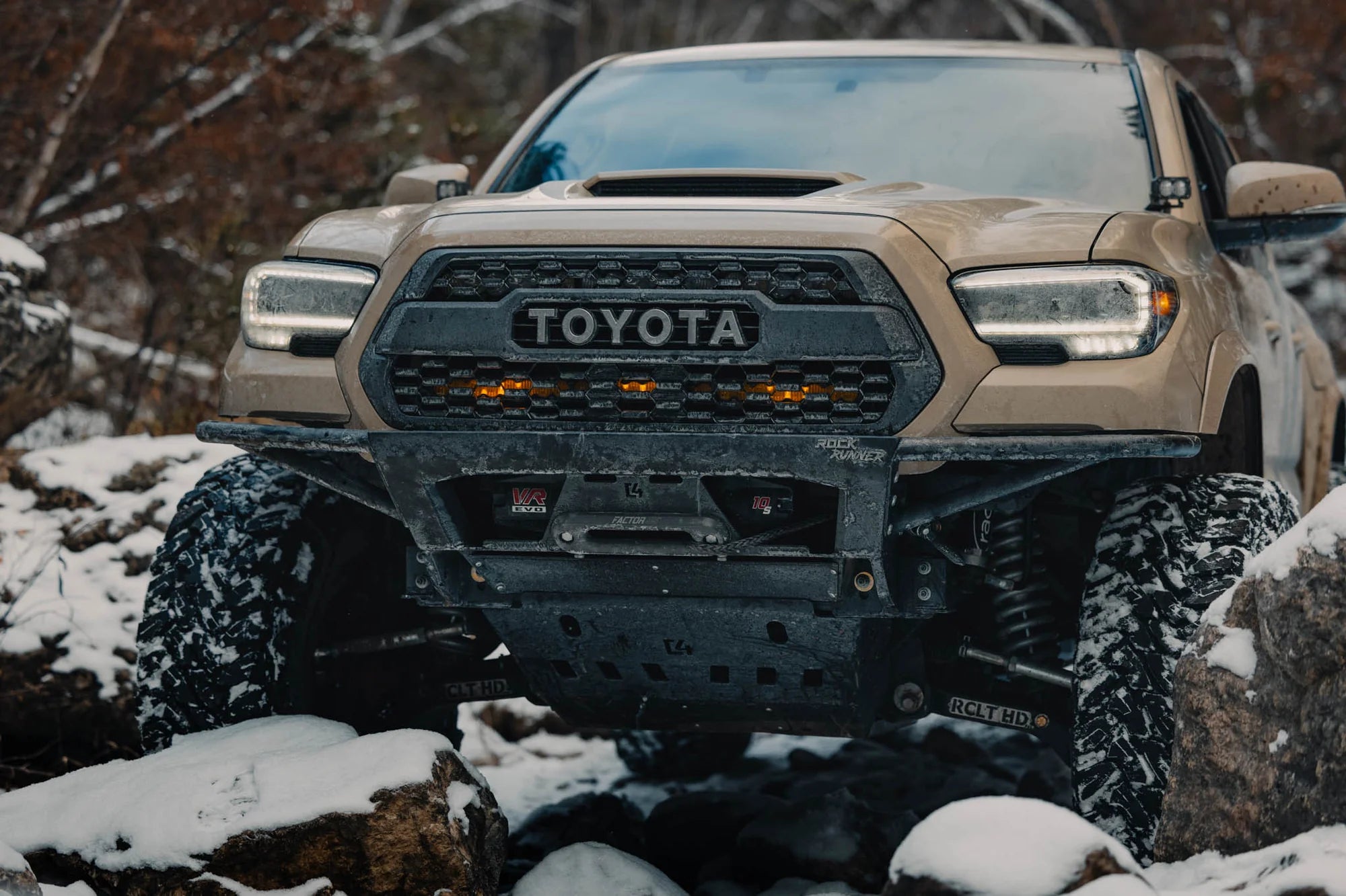 C4 FABRICATION | Tacoma 3rd Gen 2016-2023 Rock Runner Front Bumper No Bull Bar