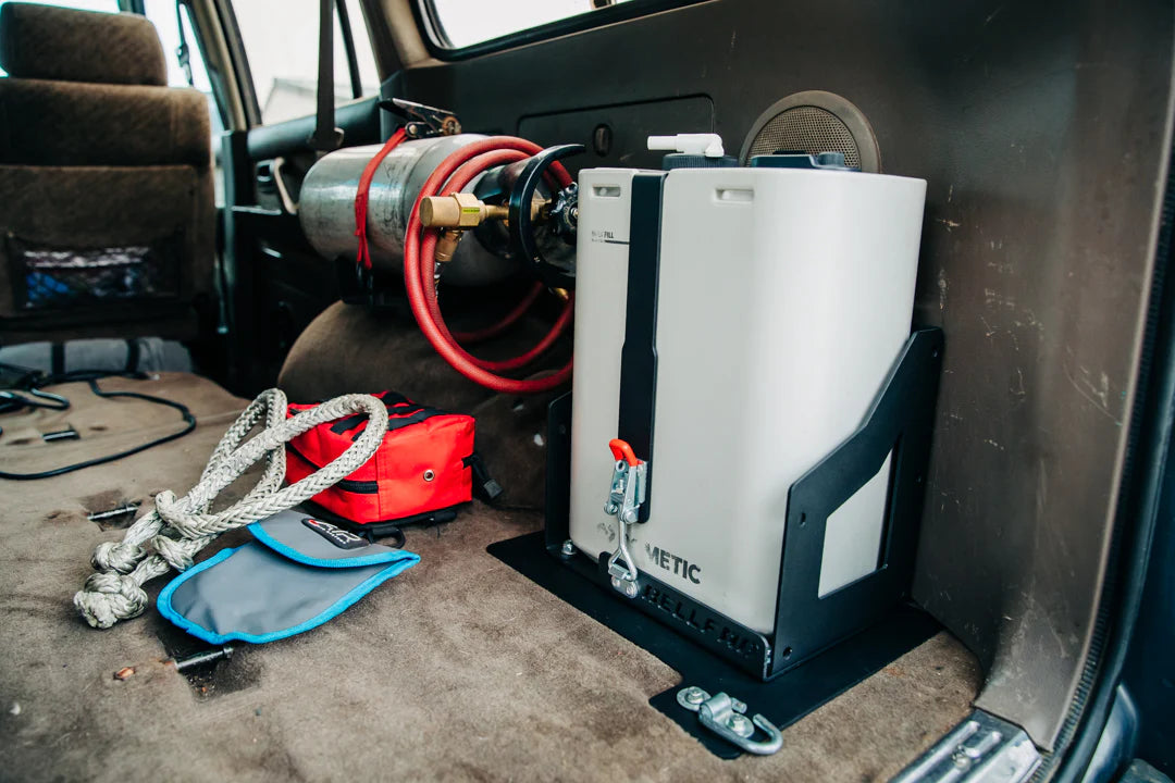 BELLFAB | Dometic Go Water Jug Mount With SideChick Storage Caddy