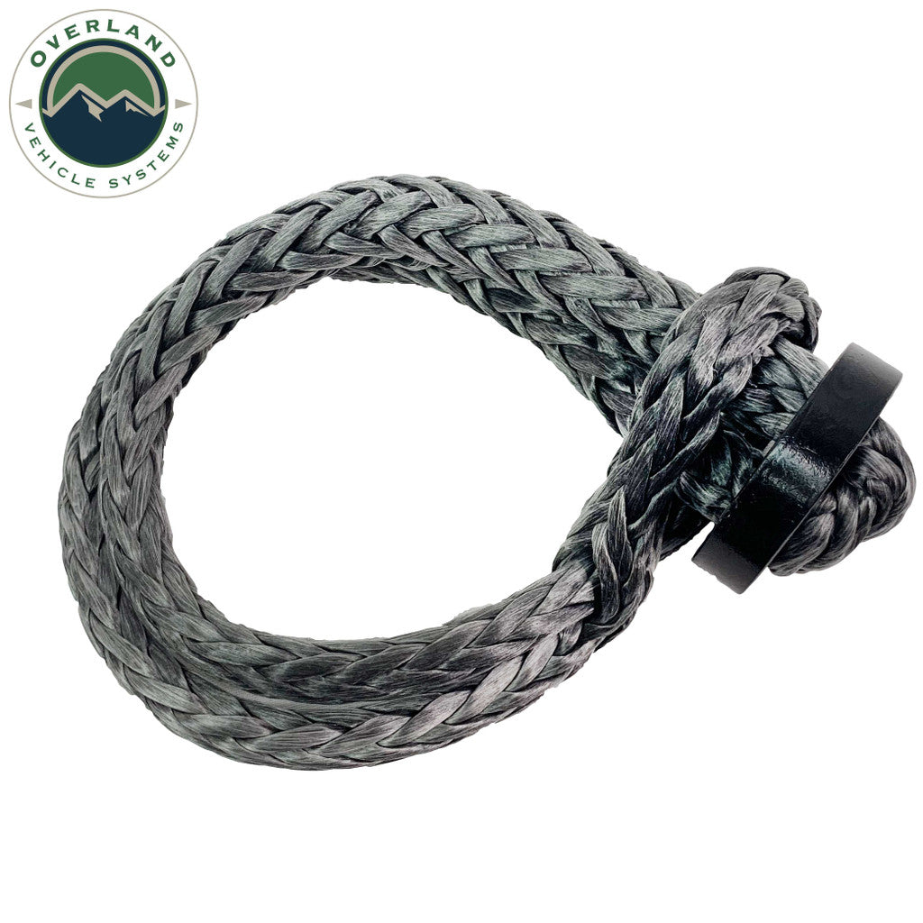 OVERLAND VEHICLE SYSTEMS | Soft Shackle 5/8" 44,500 lb. With Collar - 22" & Storage Bag (19159919)