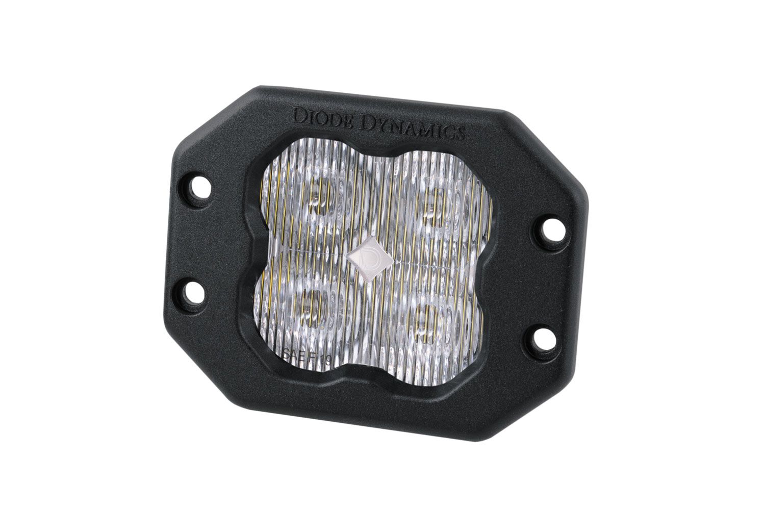 DIODE DYNAMICS | SS3 White Sport Flush Mount LED Pod (one)