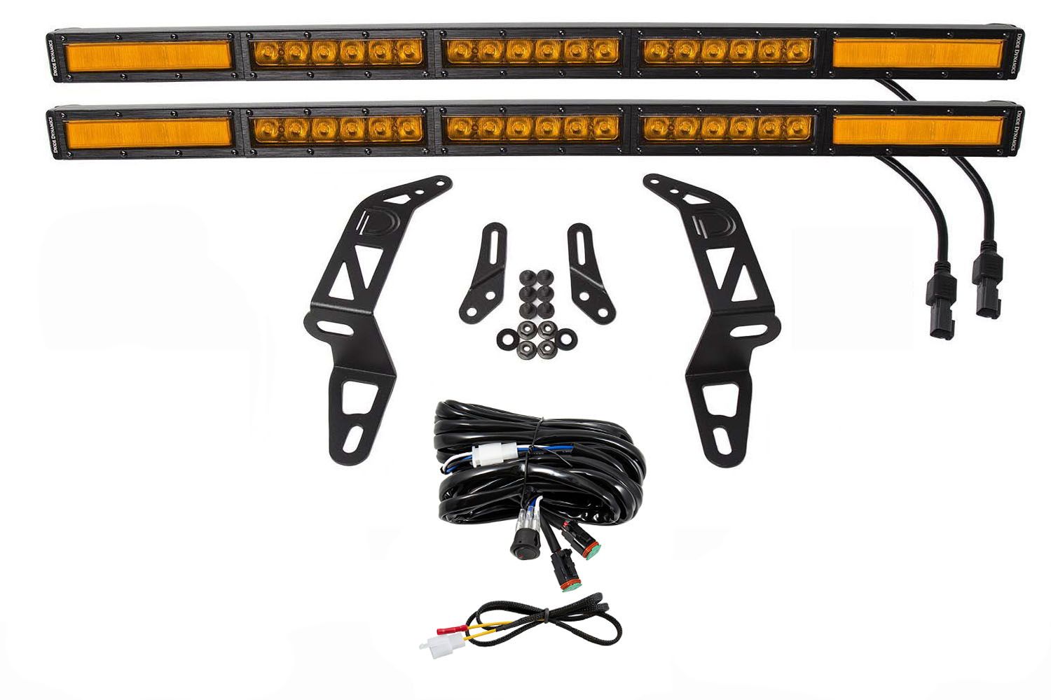 DIODE DYNAMICS | Jeep JL Wrangler 2018-2025 Bumper LED Lightbar Kit