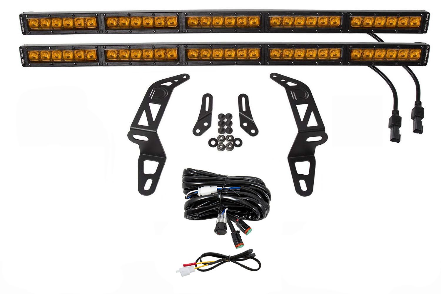 DIODE DYNAMICS | Jeep JL Wrangler 2018-2025 Bumper LED Lightbar Kit