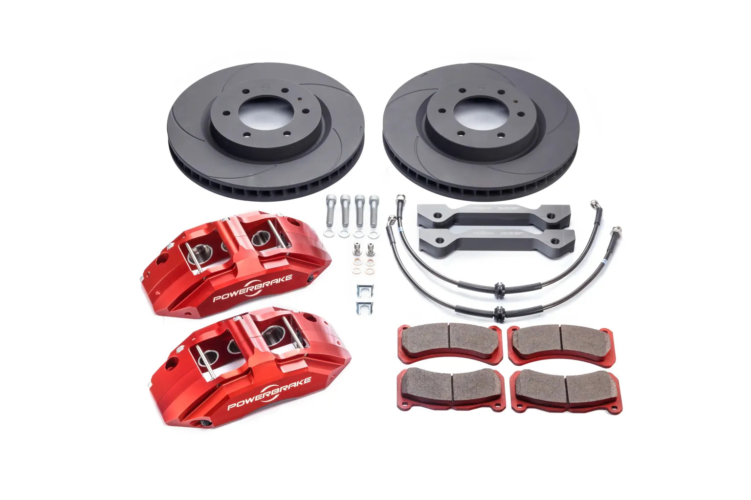 POWERBRAKE | Jeep Wrangler (2006 - 2018) X-Line Big Brake Kits (JEE510)