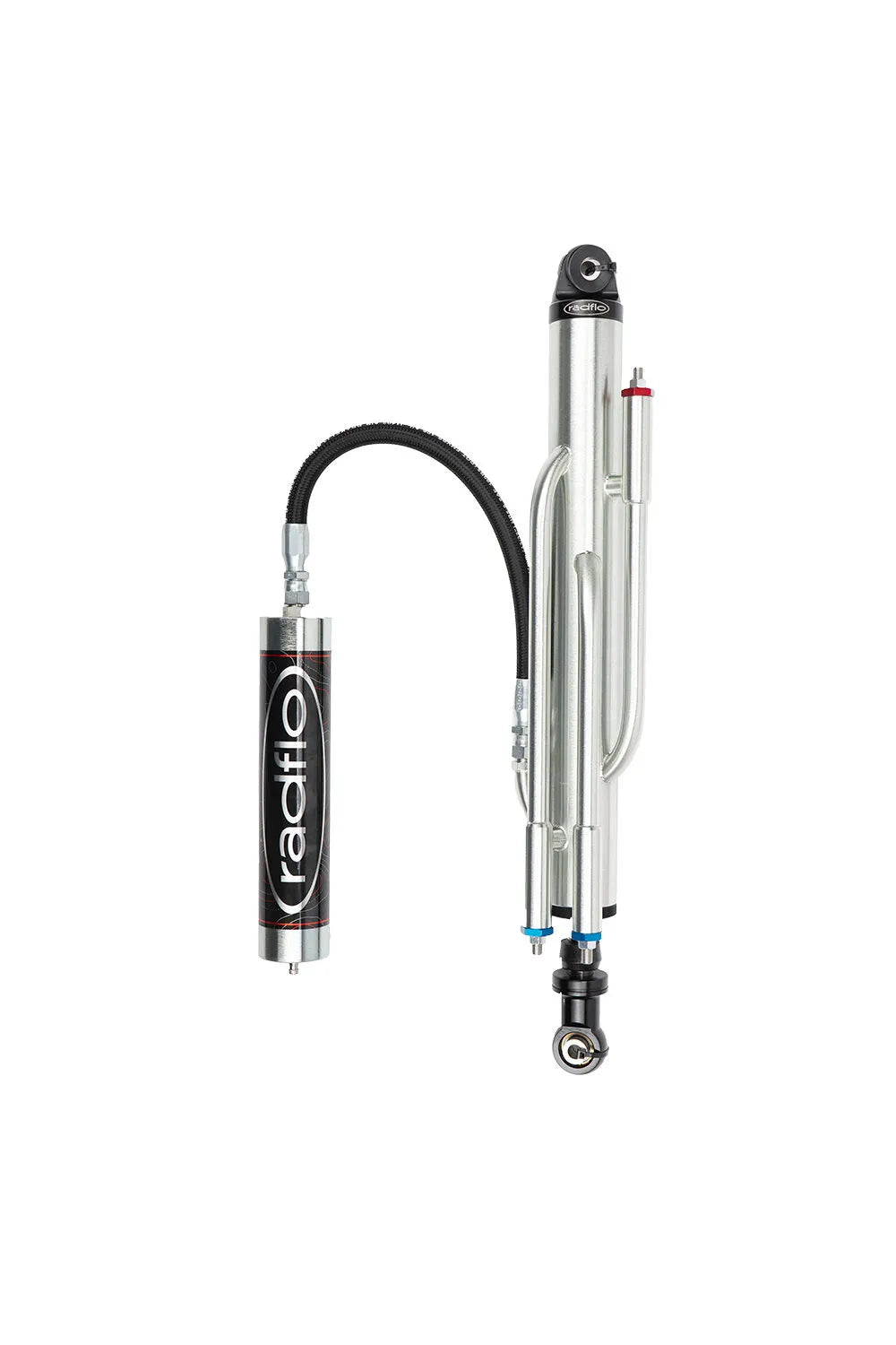 RADFLO SUSPENSION TECHNOLOGY | 4Runner 5th Gen & Fj Cruiser (2007 - 2009) Rear Shock 3 Tube With Piggy Back Reservoir For Total Chaos Long Travel Kit (7BP-3ST-01)