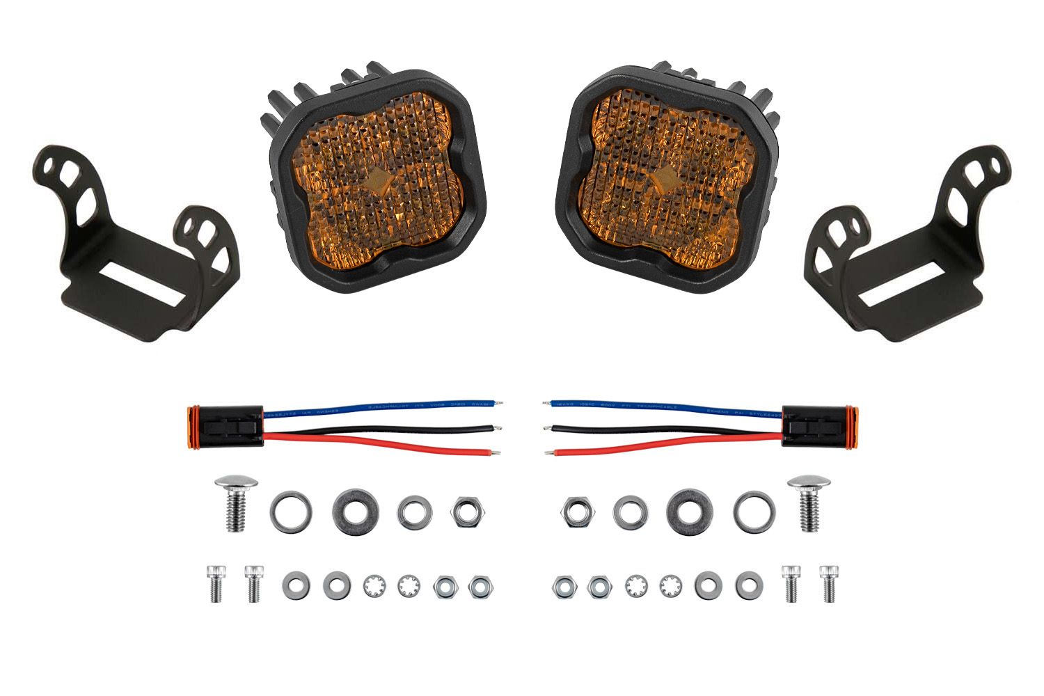 DIODE DYNAMICS | SS3 Yellow Sport LED Pod (pair)