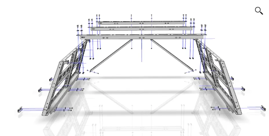 CBI OFFROAD | Ford F-150 2004-2022 Cab Height Bed Rack 6.5′ Bed