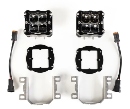 HERETIC STUDIO | Subaru Outback 2010-2012 LED Fog Light Kit Clear Lens
