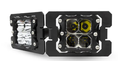 HERETIC STUDIO | Ford F-250 and 350 Super-Duty (2017-2020) - LED Fog Light Kit - Clear Lens