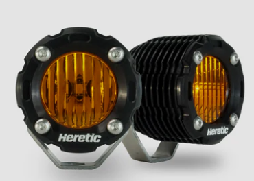 HERETIC STUDIO | BA-1R Amber LED Pod Light Pair Pack