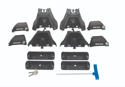 RHINO RACK | Sportz 2500 Silver 2 Bar Roof Rack (JC-07402)