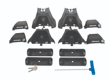 RHINO RACK | Sportz 2500 Black 2 Bar Roof Rack (JC-06403)