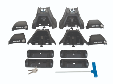 RHINO RACK | Sportz 2500 Black 2 Bar Roof Rack (JC-06430)