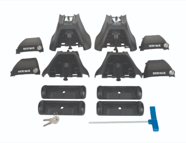 RHINO RACK | Sportz 2500 Silver 2 Bar Roof Rack (JC-07745)