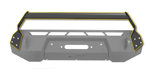 CBI OFFROAD | Tacoma 3rd Gen 2016-2023 Covert Bolt-on Bull Bar
