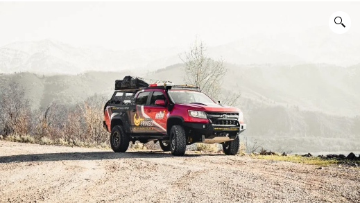 CBI OFFROAD | Chevy Colorado Sheet Metal Style Bed Rack Short Bed Cab Height