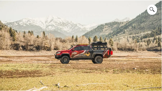 CBI OFFROAD | Chevy Colorado Sheet Metal Style Bed Rack Short Bed Cab Height