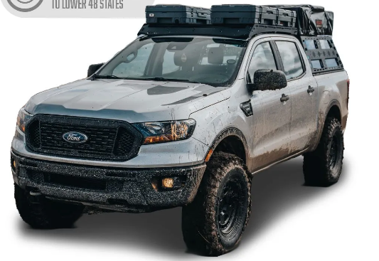 PRINSU DESIGNS | Ford Ranger Supercrew 2019-2021 Roof Rack