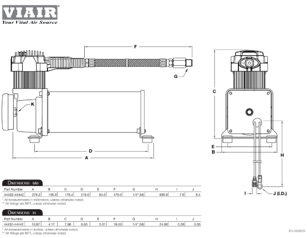 VIAIR | 444C Compressor Dual Performance Value Pack