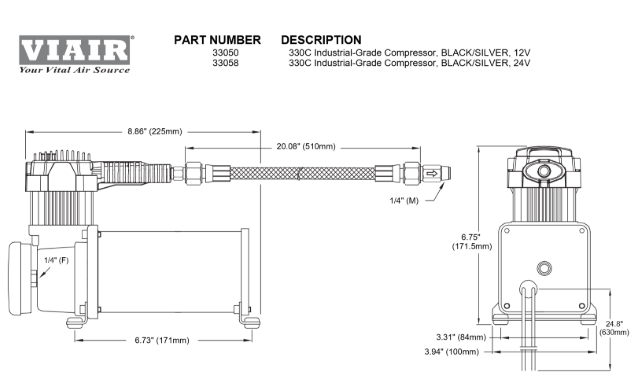 VIAIR | 330C Industrial-Grade Compressor
