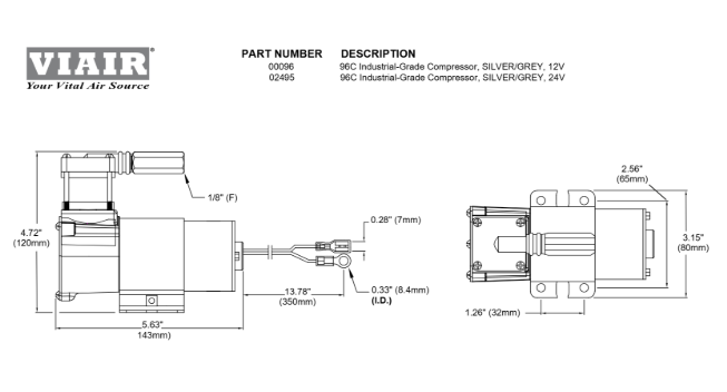 VIAIR | 96C Industrial-Grade Compressor