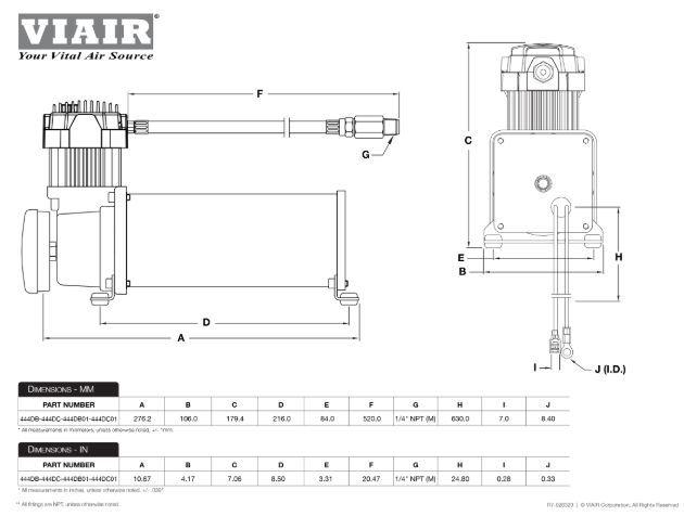 VIAIR | Single VMS Systems