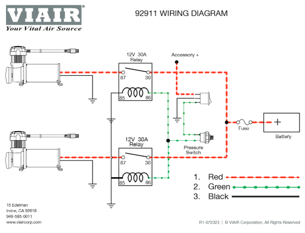 VIAIR | VMS Wiring Harness