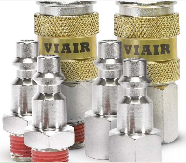 VIAIR | High Flow Automatic Quick Connect Coupler & Stud Kits