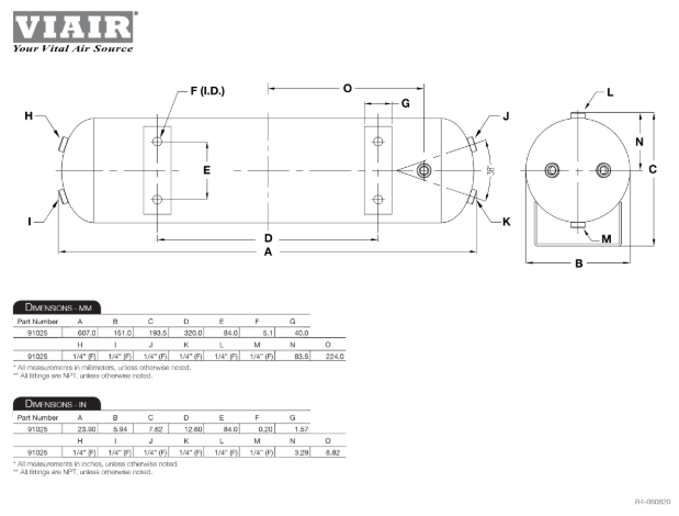 VIAIR | Heavy Duty Onboard Air System (10005)