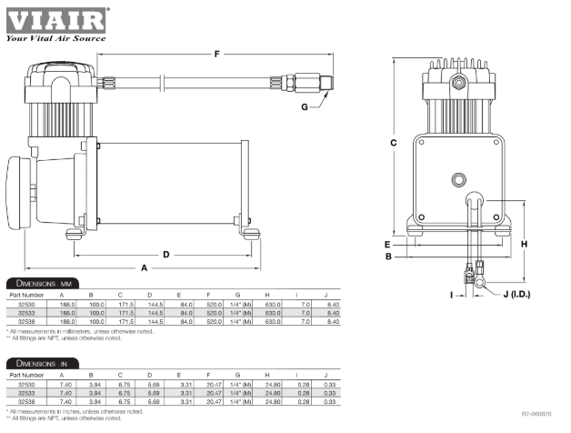 VIAIR | Medium Duty Onboard Air System (10003)