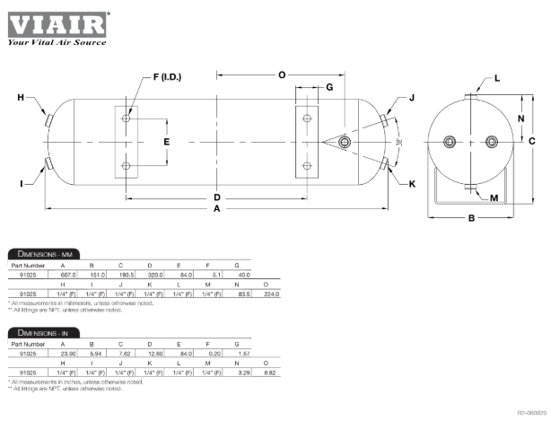 VIAIR | Medium Duty Onboard Air System (10003)