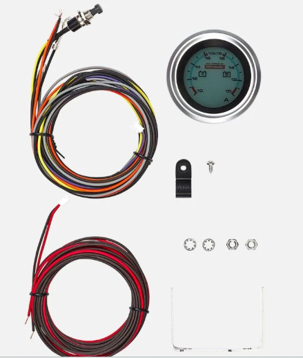 REDARC | Dual Voltage 52mm Gauge with optional current display (G52-VVA)