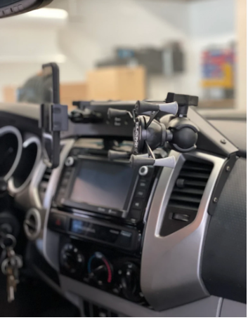 EXPEDITION ESSENTIALS | 2ND Gen Tacoma Dash Mount Powered (2TPAM) 2012-2015 with Wiring Cover
