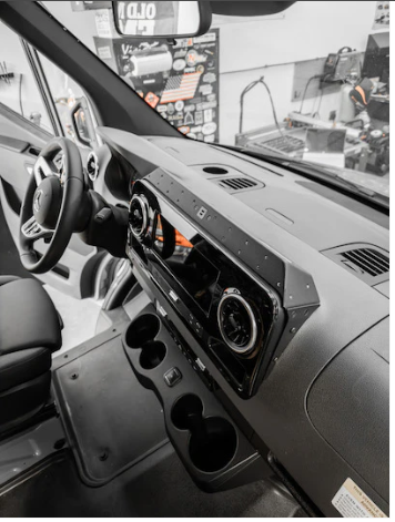 EXPEDITION ESSENTIALS | Mercedes Sprinter Dash Mount from Expedition Essentials