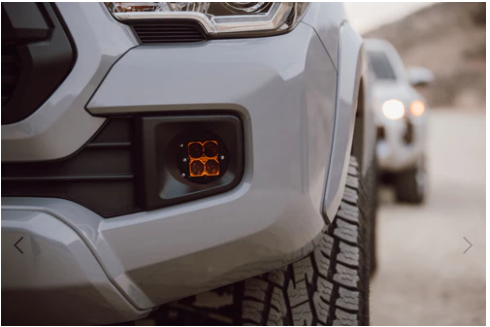 HERETIC STUDIO | Tacoma (2012+) - LED Fog Light Kit - Amber Lens