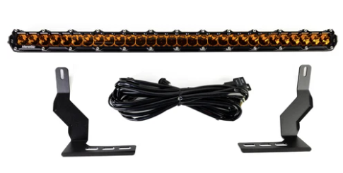 HERETIC STUDIO | Tundra 2nd Gen Behind The Grille 30 Inch Light Bar Amber Lens