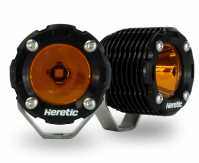 HERETIC STUDIO | BA-1R Amber LED Pod Light Pair Pack