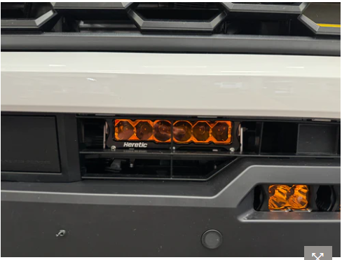 HERETIC STUDIO | 4th Gen Tacoma Behind the Grill Dual 6" Bar Kit - Amber Lens