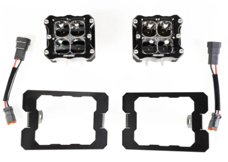 HERETIC STUDIO | Ford F-150 (2015-2020) - LED Fog Light Kit - Clear Lens