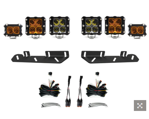 HERETIC STUDIO | Ford F-150 Raptor (2021+) - LED Fog Light Kit