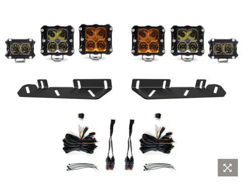 HERETIC STUDIO | Ford F-150 Raptor (2021+) - LED Fog Light Kit