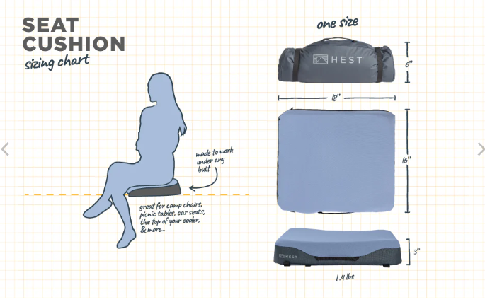 HEST | Seat Cushion Packs